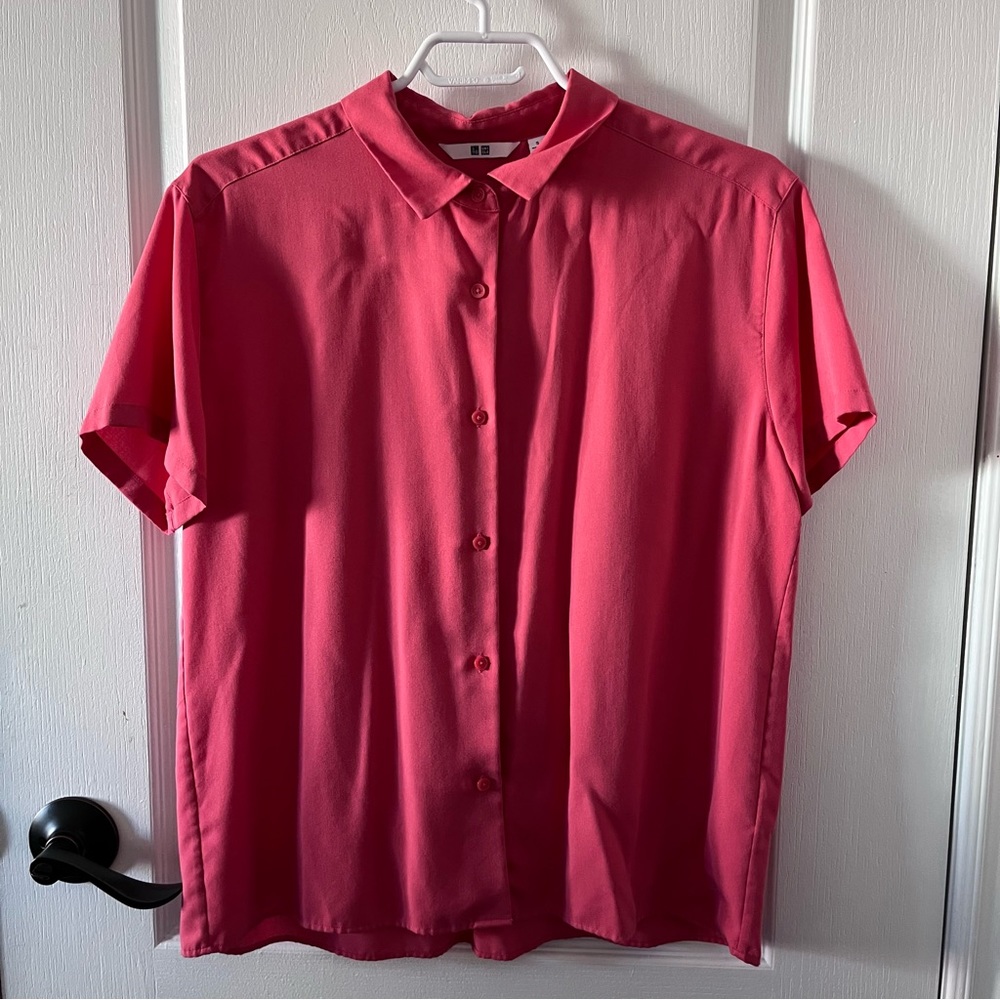 UNIQLO BLOUSE PINK SMALL